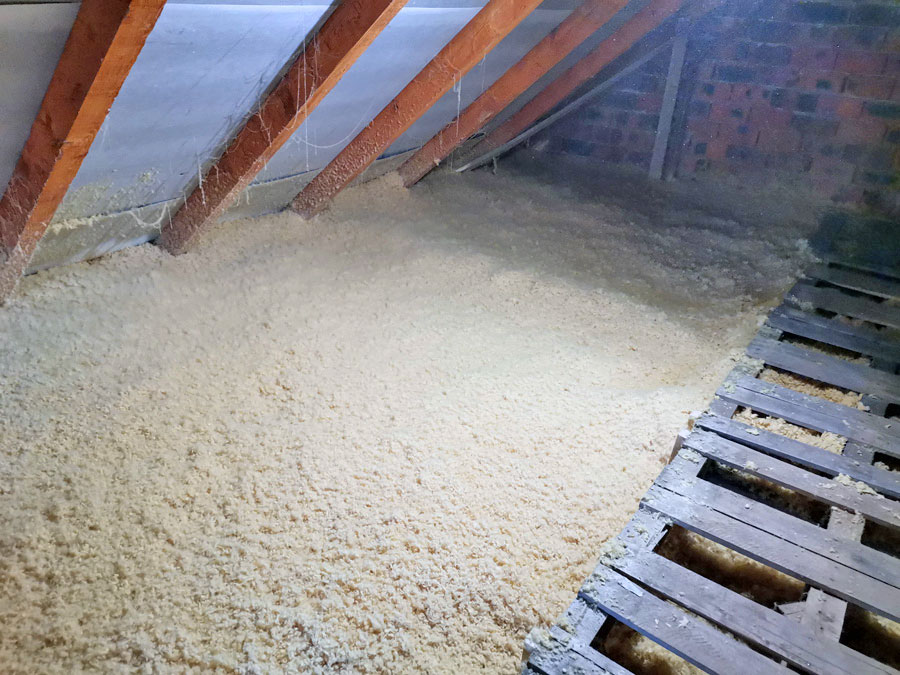 Fújható üveggyapot szigetelés 1