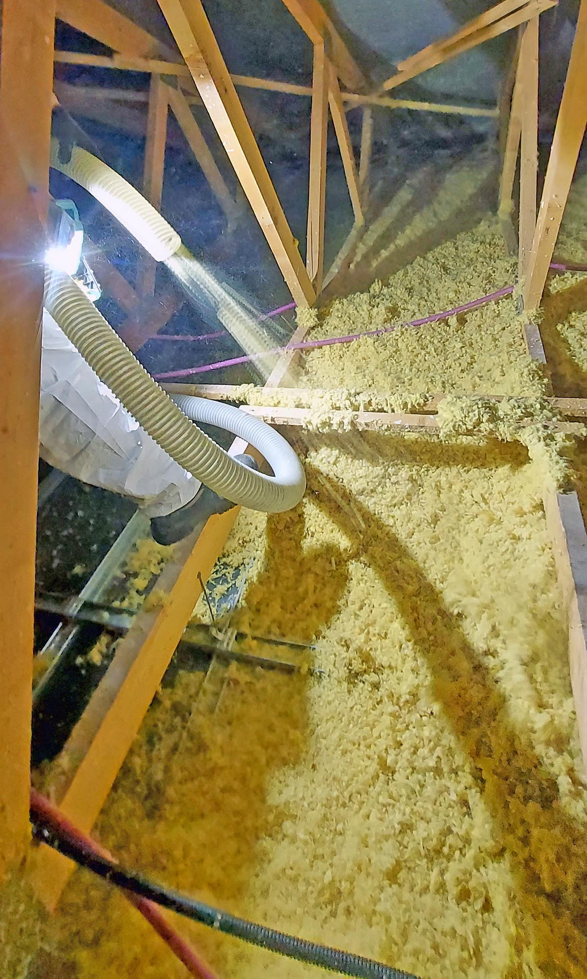 Fújható üveggyapot szigetelés 3